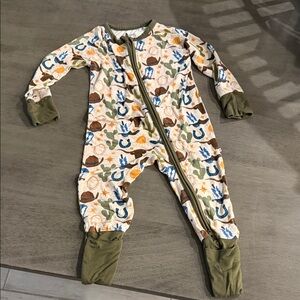 Emerson & Friends Western Kids One Piece Pajamas
